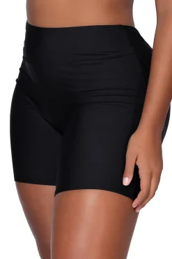 Sunsets Escape Black Bayside Bike Short