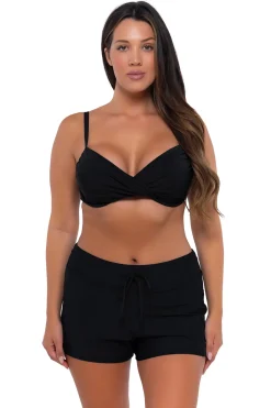 Sunsets Escape Black Laguna Swim Short