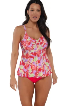 Sunsets Escape Butterfly Beach Tori Tankini Top