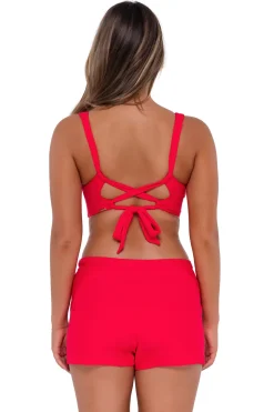 Sunsets Escape Geranium Laguna Swim Short