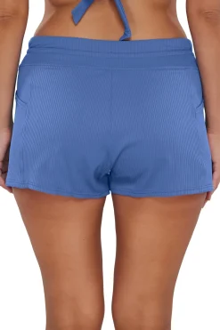 Sunsets Escape Harbor Blue Sandbar Rib Laguna Swim Short