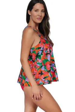 Sunsets Escape Hummingbird Cove Sadie Tankini Top