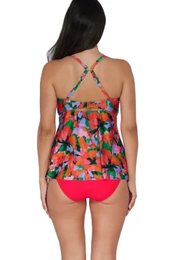 Sunsets Escape Hummingbird Cove Tori Tankini Top