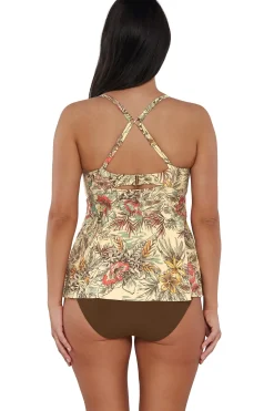 Sunsets Escape Island Spice Tori Tankini Top