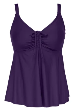 Sunsets Escape Paradise Plum Marin Tankini Top