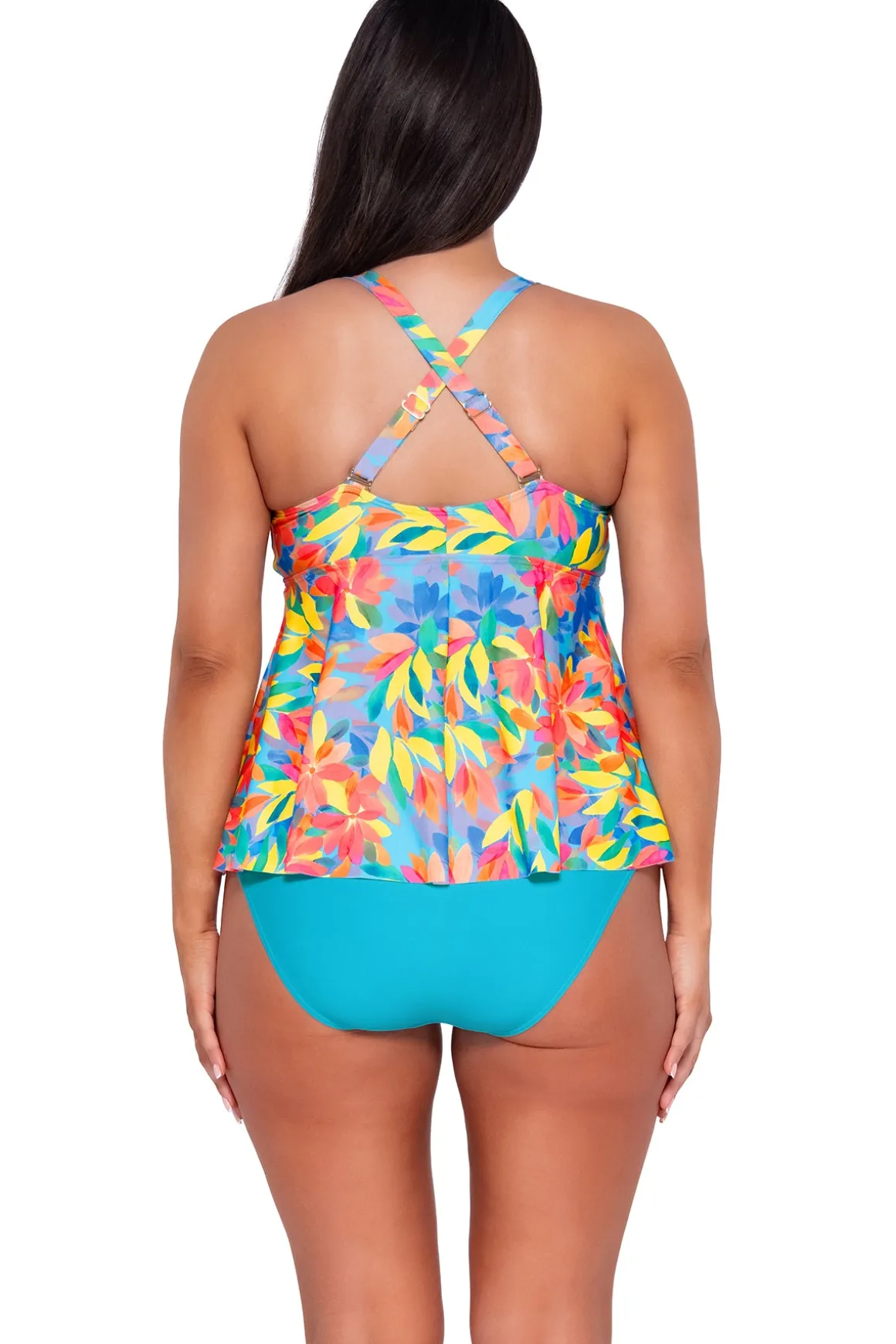 Sunsets Escape Shoreline Petals Marin Tankini Top