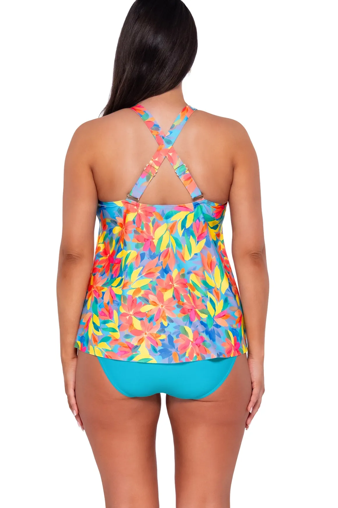 Sunsets Escape Shoreline Petals Sadie Tankini Top