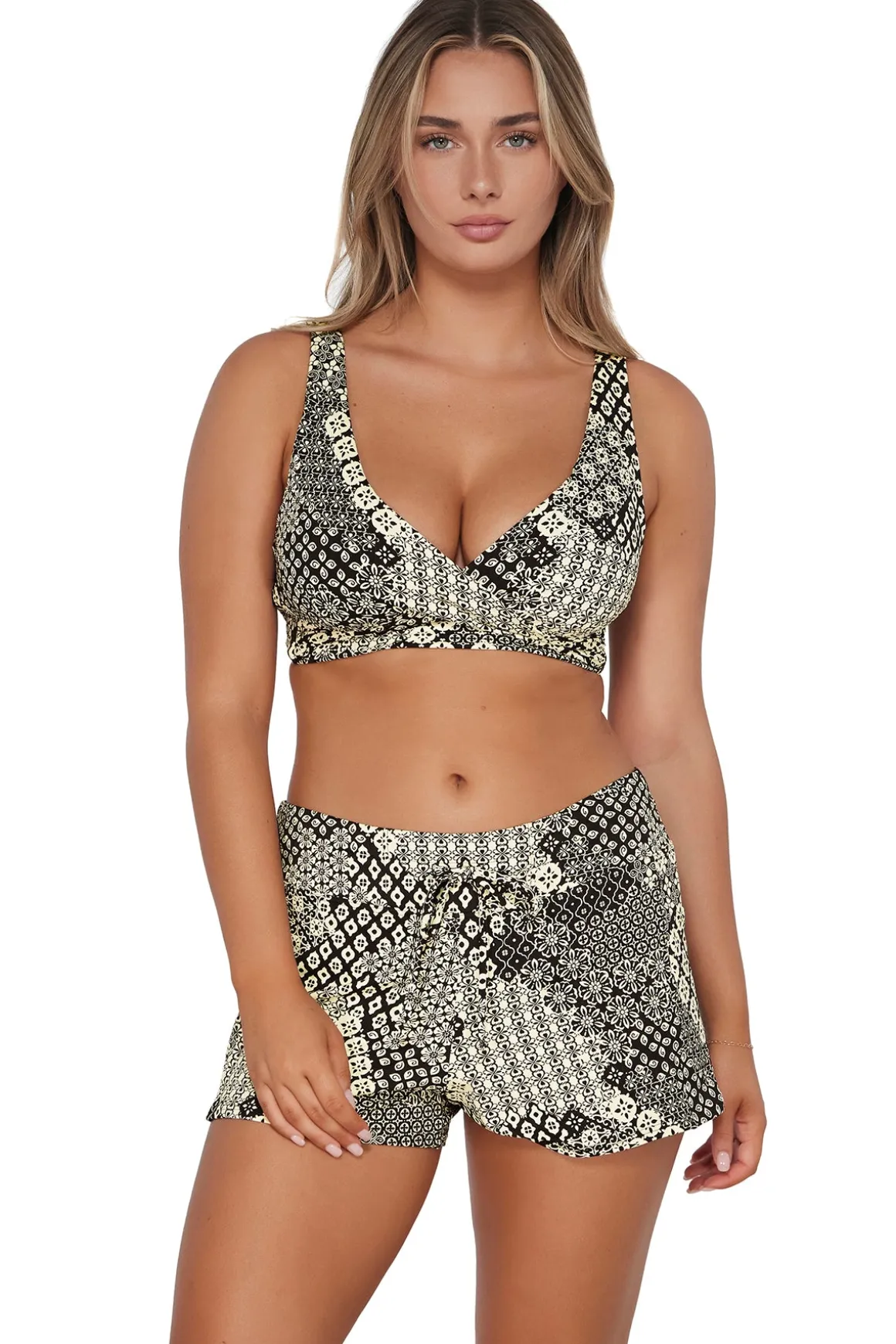 Sunsets Escape Venice Seagrass Texture Laguna Swim Short Bottom
