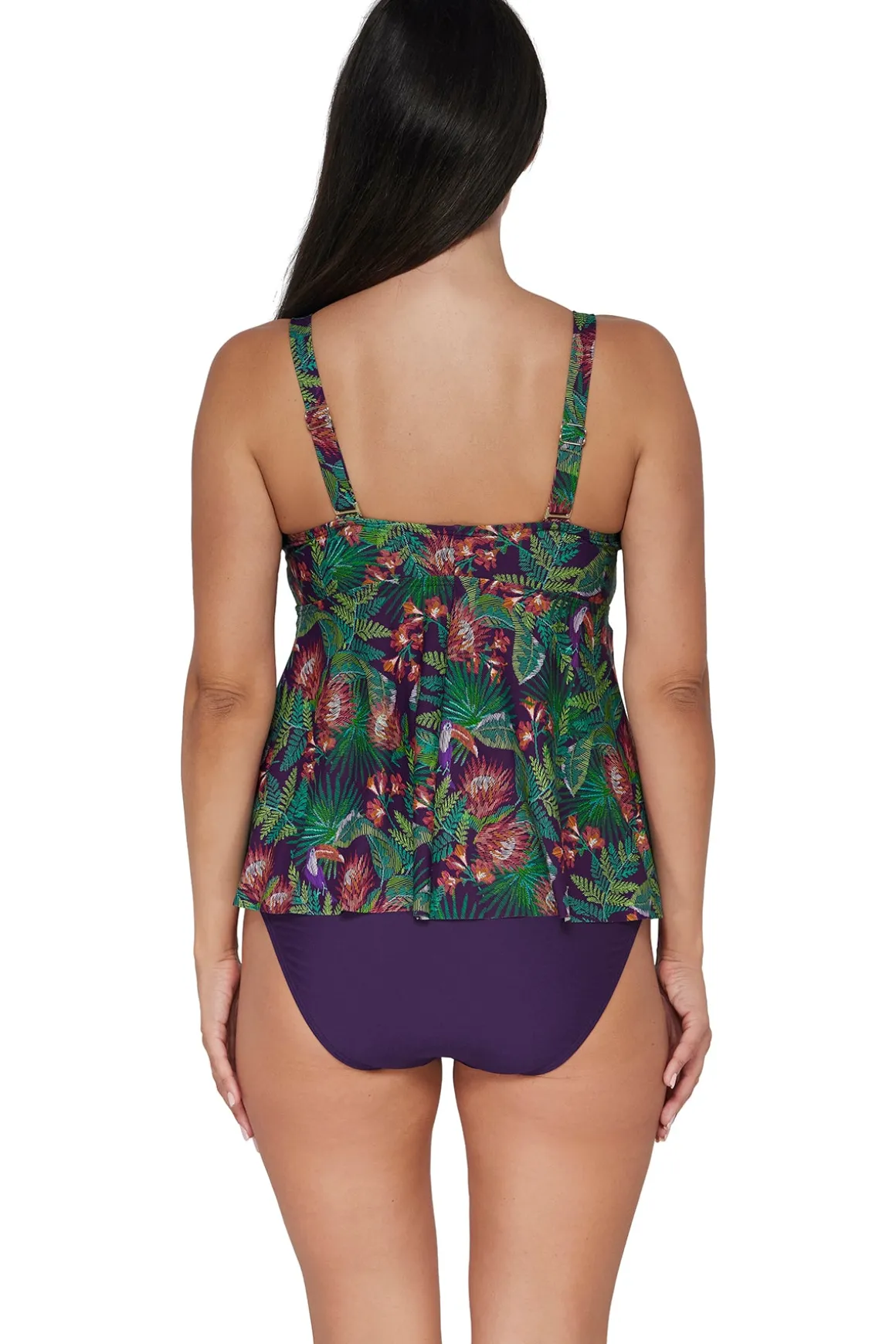 Sunsets Escape Welcome To Rio Marin Tankini Top
