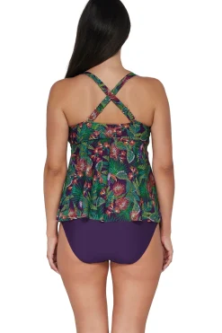 Sunsets Escape Welcome To Rio Marin Tankini Top