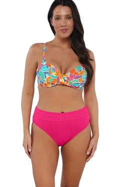 Sunsets Festive Floral Sandbar Rib Crossroads Underwire Top