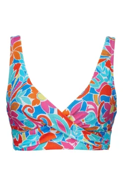 Sunsets Festive Floral Sandbar Rib Elsie Top