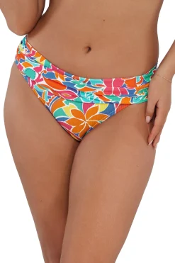 Sunsets Festive Floral Sandbar Rib Unforgettable Bottom