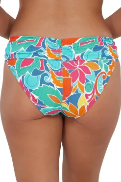 Sunsets Festive Floral Sandbar Rib Unforgettable Bottom