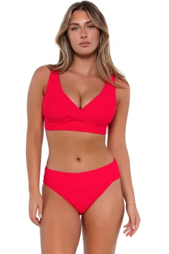 Sunsets Geranium Elsie Top