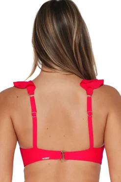 Sunsets Geranium Willa Wireless Top