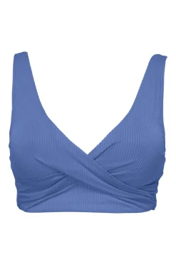 Sunsets Harbor Blue Sandbar Rib Elsie Top