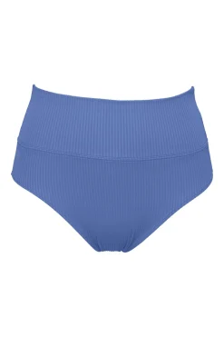 Sunsets Harbor Blue Sandbar Rib Hannah High Waist Bottom