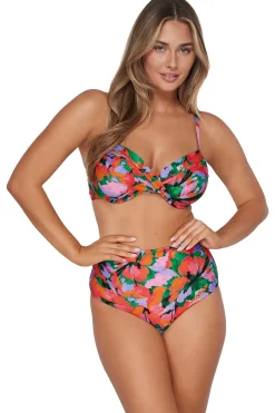 Sunsets Hummingbird Cove Capri High Waist Bottom