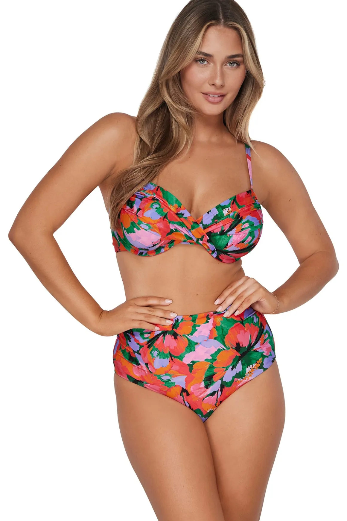 Sunsets Hummingbird Cove Capri High Waist Bottom