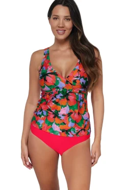 Sunsets Hummingbird Cove Elsie Tankini Top