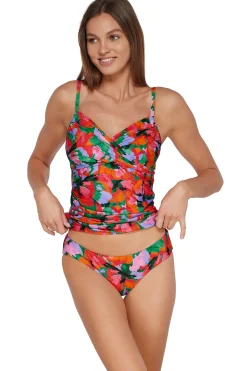 Sunsets Hummingbird Cove Simone Tankini Top