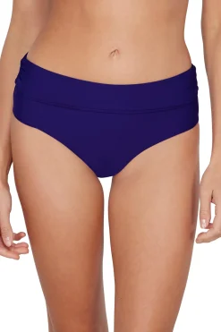 Sunsets Indigo Capri High Waist Bottom
