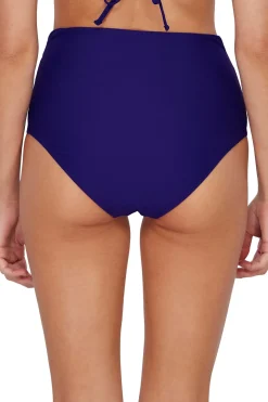 Sunsets Indigo Capri High Waist Bottom