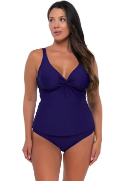 Sunsets Indigo Forever Tankini Top