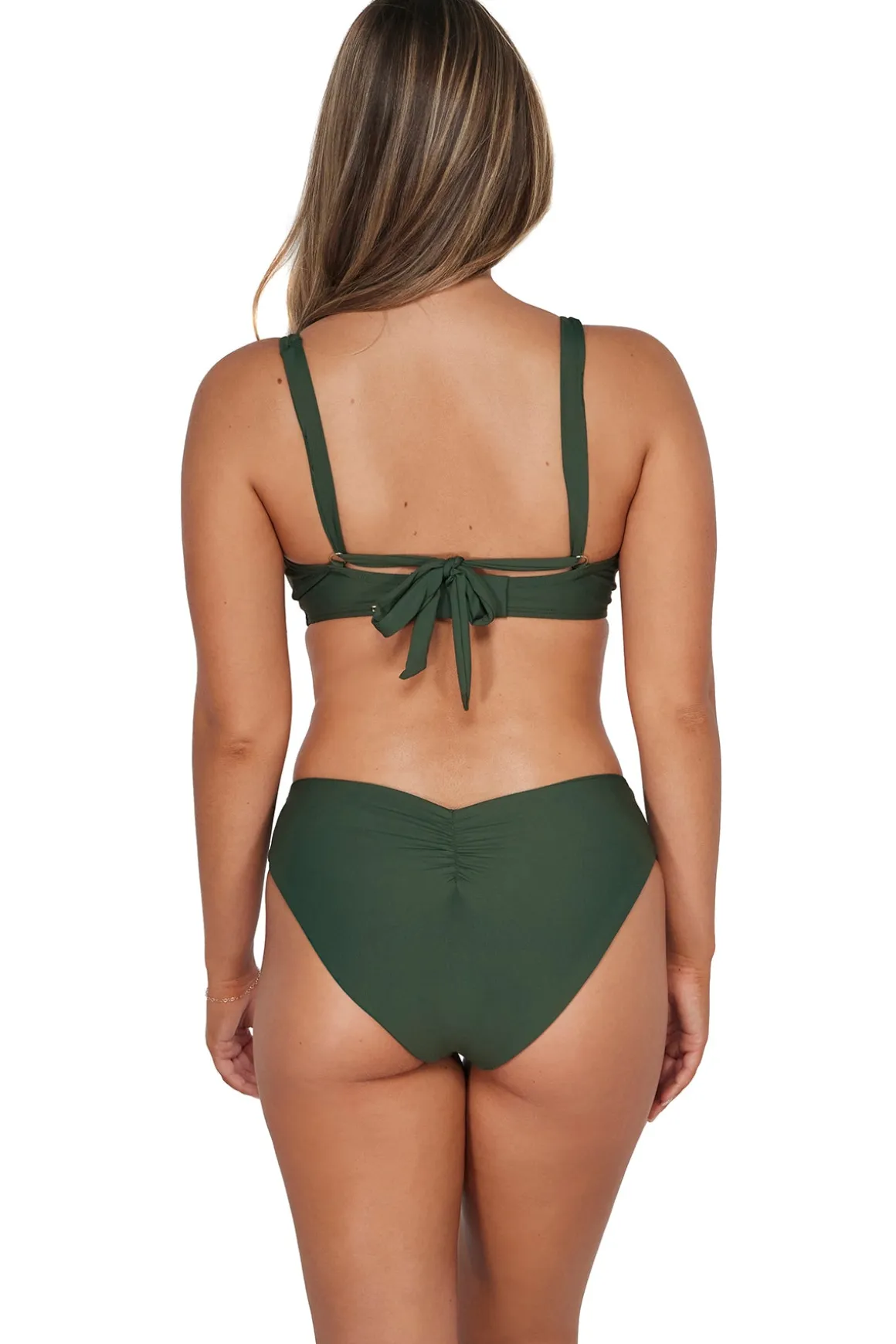 Sunsets Island Green Alana Reversible Hipster Bottom