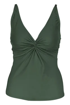 Sunsets Island Green Forever Tankini Top