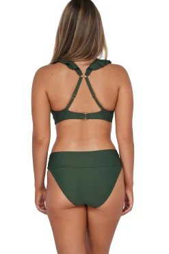 Sunsets Island Green Hannah High Waist Bottom