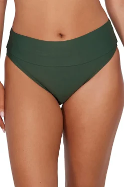 Sunsets Island Green Hannah High Waist Bottom