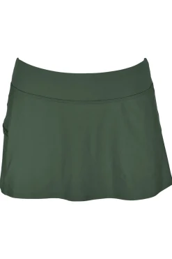 Sunsets Island Green Sporty Swim Skirt Bottom