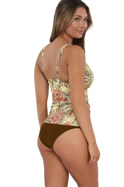 Sunsets Island Spice Elsie Tankini Top