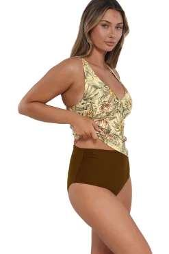 Sunsets Island Spice Elsie Tankini Top