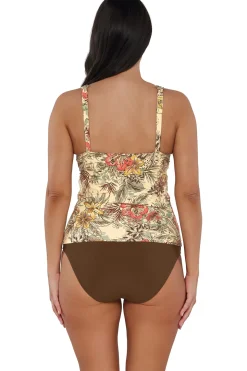 Sunsets Island Spice Elsie Tankini Top