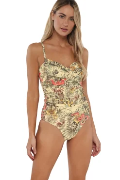 Sunsets Island Spice Simone Tankini Top