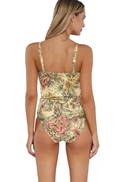 Sunsets Island Spice Simone Tankini Top