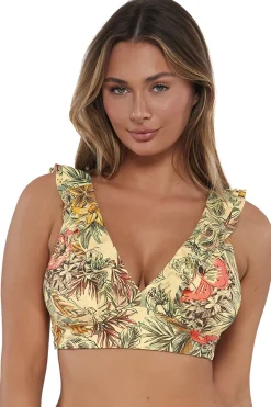 Sunsets Island Spice Willa Wireless Top