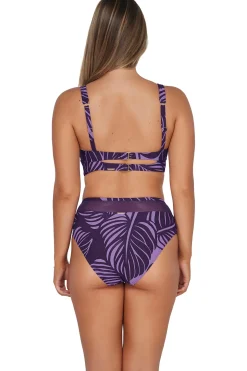 Sunsets Mystic Palms Annie High Waist Bottom