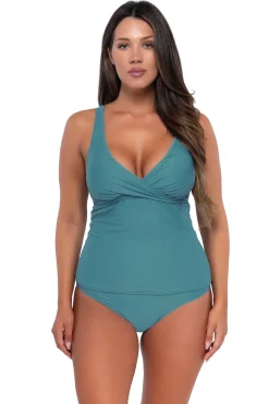 Sunsets Ocean Elsie Tankini Top