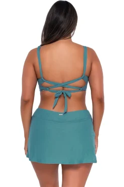 Sunsets Ocean Sporty Swim Skirt