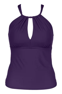 Sunsets Paradise Plum Mia Tankini Top