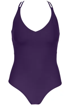 Sunsets Paradise Plum Veronica One Piece