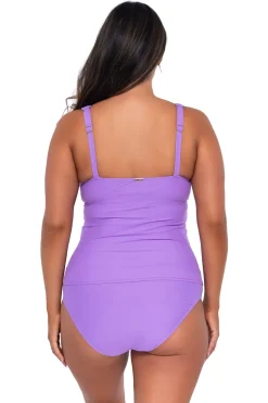 Sunsets Passion Flower Elsie Tankini Top