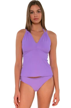 Sunsets Passion Flower Mia Tankini Top
