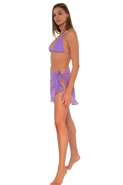 Sunsets Passion Flower Short and Sweet Skirt
