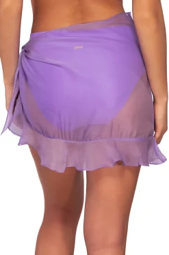 Sunsets Passion Flower Short and Sweet Skirt