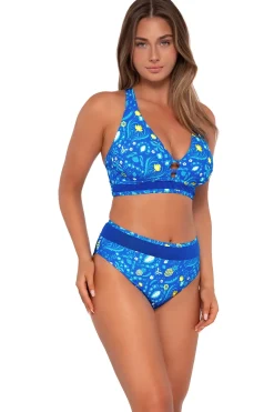 Sunsets Pineapple Grove Annie High Waist Bottom
